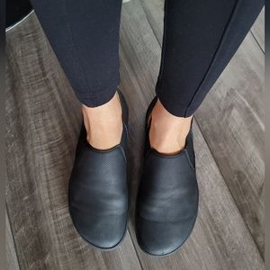 Birkenstock Oswego  black genuine suede Casual Flats Blue Size 39, US 8.5